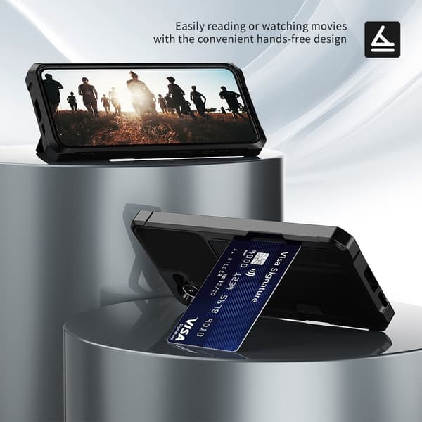 Armor Card Case Galaxy S24 Plus Svart