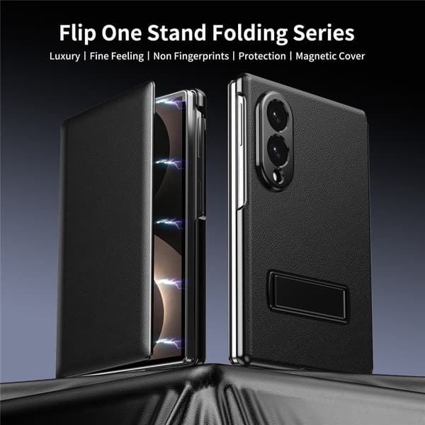 Plånboksfodral med ställ Samsung Galaxy Z Fold 8 Svart