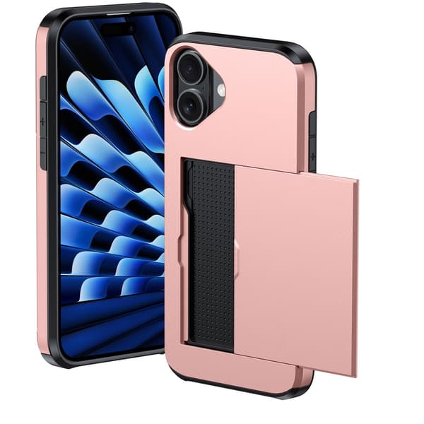 Skal Kortfack iPhone 17 Roséguld