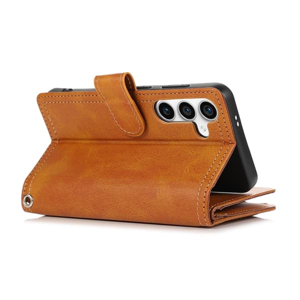 Plånboksfodral Multi-Slot Samsung Galaxy S26 Cognac