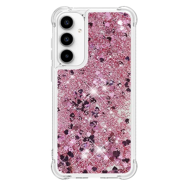 Glitter Bling TPU Case Samsung Galaxy A57 Roséguld