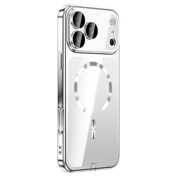 Mobilskal MagSafe till iPhone 18 Pro Silver