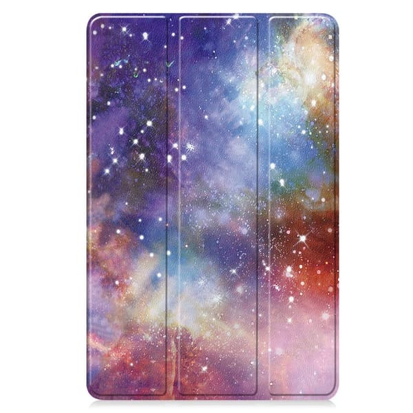 Samsung Galaxy Tab S10 FE Plus Fodral Tri-fold Stjärnhimmel