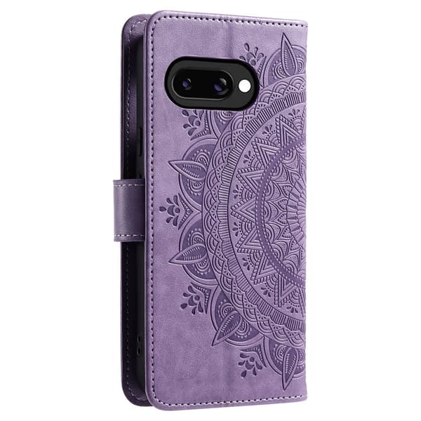 Läderfodral Mandala Google Pixel 10a Lila