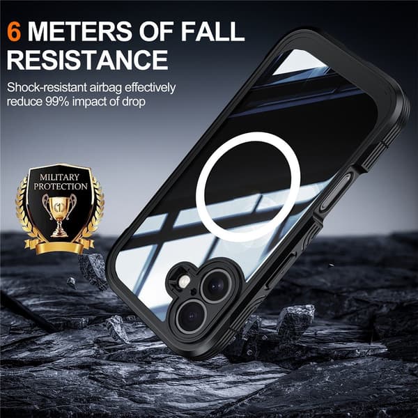 Ultra Full Protection MagSafe Case iPhone 17 Black