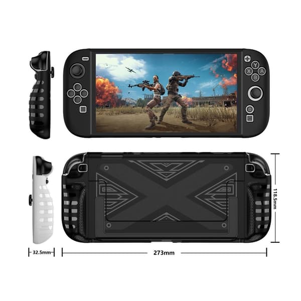 Stöttåligt Skyddsskal Nintendo Switch 2 Svart