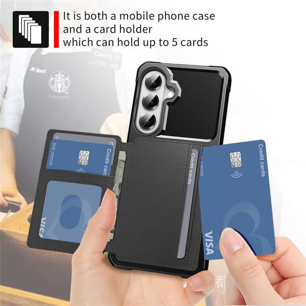 Multi-Slot Case Samsung Galaxy S26 Plus Svart
