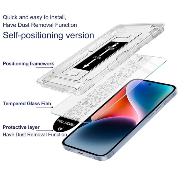 Imak Samsung Galaxy S26 Screen Protector Easy Slide H Series
