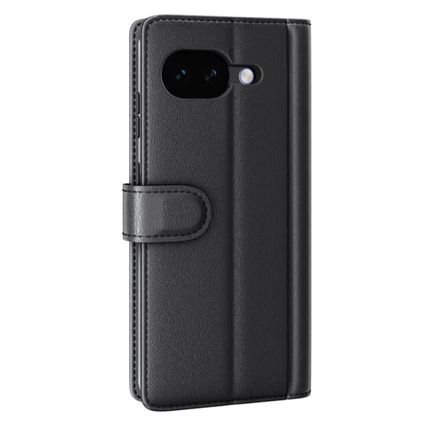 Äkta Läderfodral Google Pixel 10a Svart