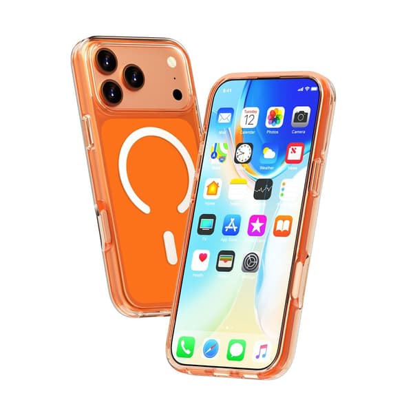Mobilskal till iPhone 18 Pro Max MagSafe Orange