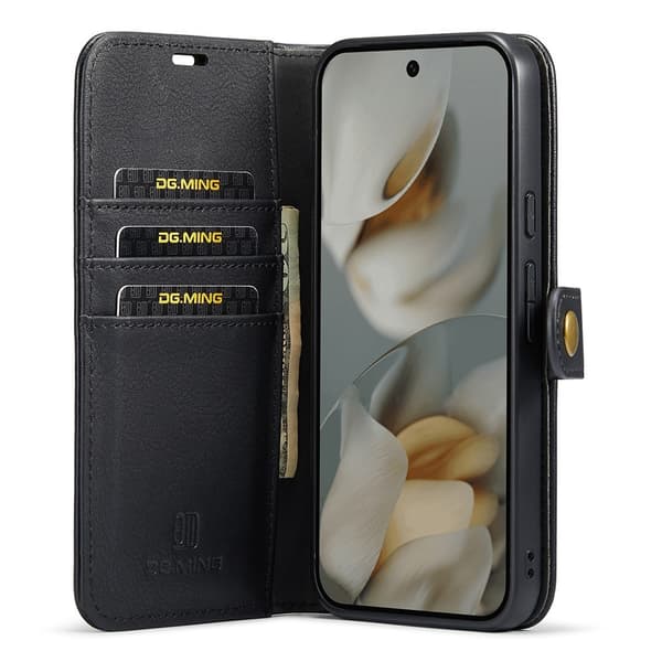DG.MING 2-in-1 Magnet Wallet Google Pixel 10 Pro Black