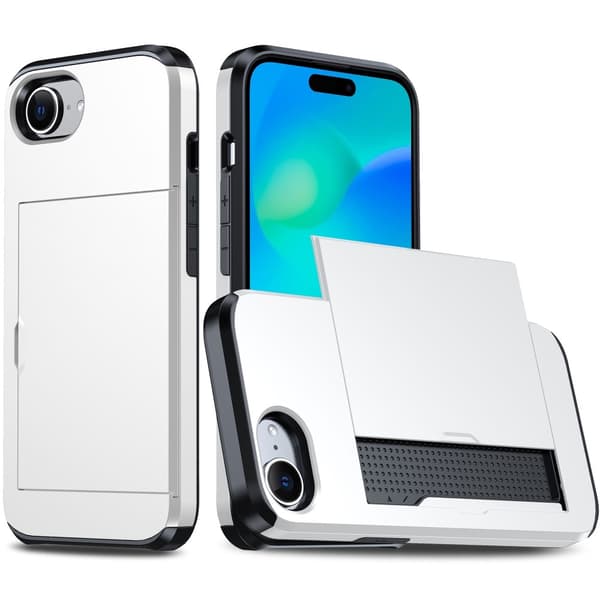 Skal Kortfack iPhone 16e Vit