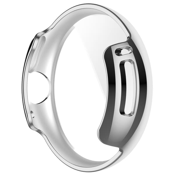 Heltäckande TPU Skal Google Pixel Watch 3 41mm Silver