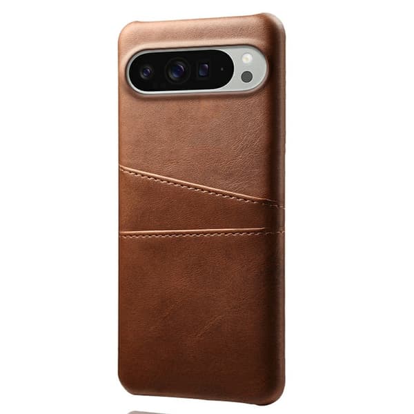 Läderskal Kortfack Google Pixel 10 Pro XL Brun