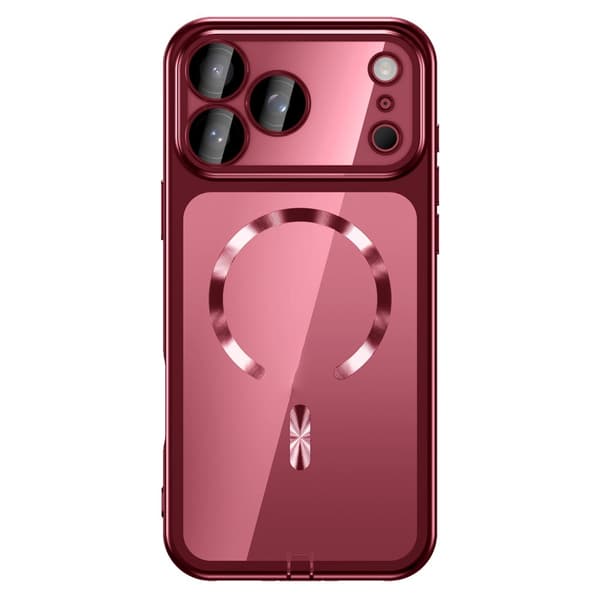 Mobilskal MagSafe till iPhone 18 Pro i TPU Röd
