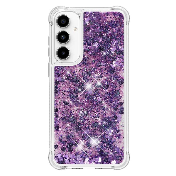 Glitter Bling TPU Case Samsung Galaxy A36 Lila