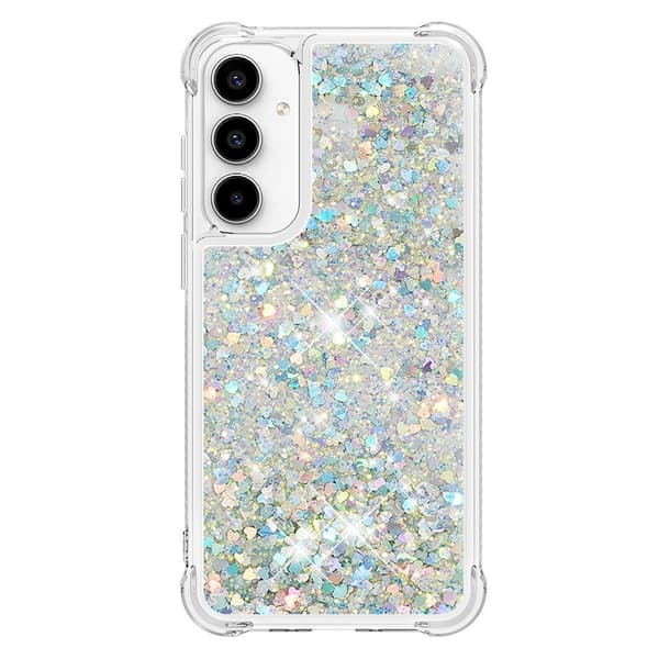 Glitter Bling TPU Case Samsung Galaxy A37 Silver