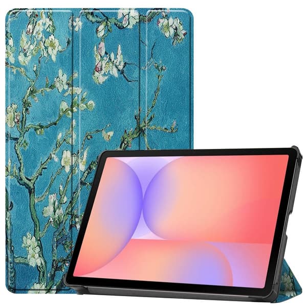 Samsung Galaxy Tab S10 Lite Fodral Tri-fold Körsbärsblommor