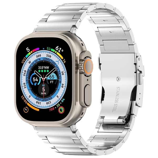 Titanarmband Apple Watch Series 11 46mm Silver