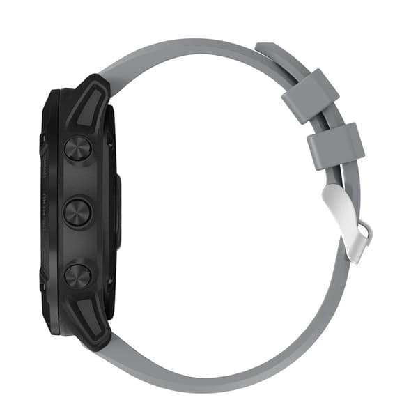 Silikonarmband Garmin Fenix 6X Grå
