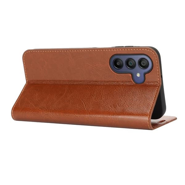Mobilfodral Samsung Galaxy A17 Äkta Läder Brun
