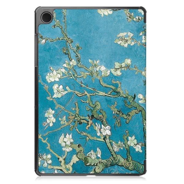 Samsung Galaxy Tab A11 Plus Fodral Tri-fold Körsbärsblommor