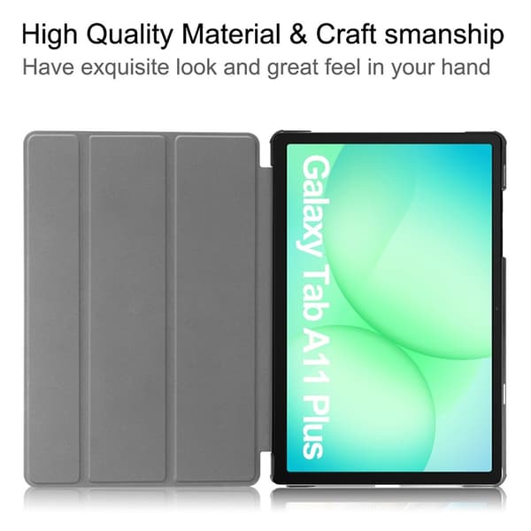 Samsung Galaxy Tab A11 Plus Fodral Tri-fold Stjärnhimmel