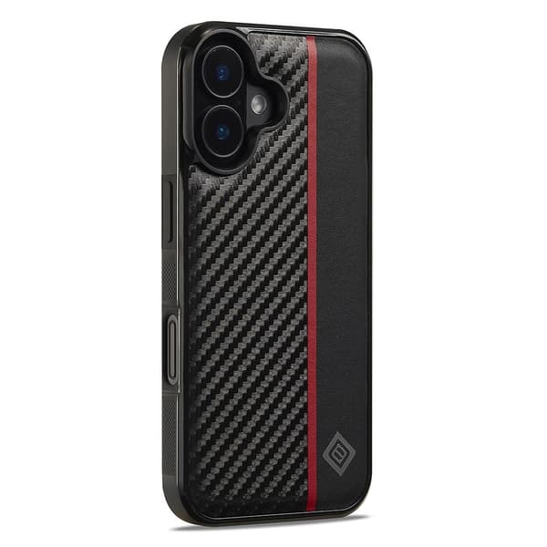 LC.IMEEKE Skal iPhone 17 Kolfibertextur