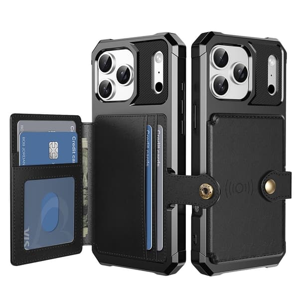 Multi-Slot Case iPhone 17 Pro Max Svart