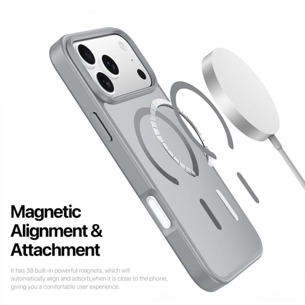 Dux Ducis Mobilskal till iPhone 18 Pro MagSafe matt Grå