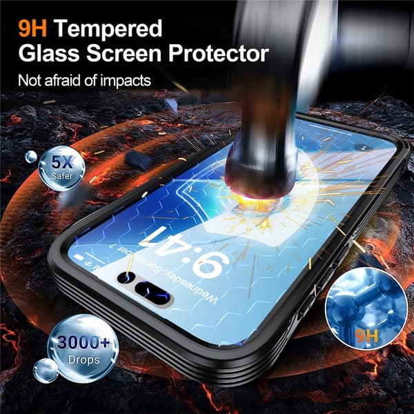 Ultra Full Protection MagSafe Case iPhone 17 Pro Black