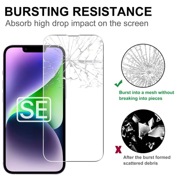 iPhone 16e Skärmskydd Härdat Glas 0.3mm