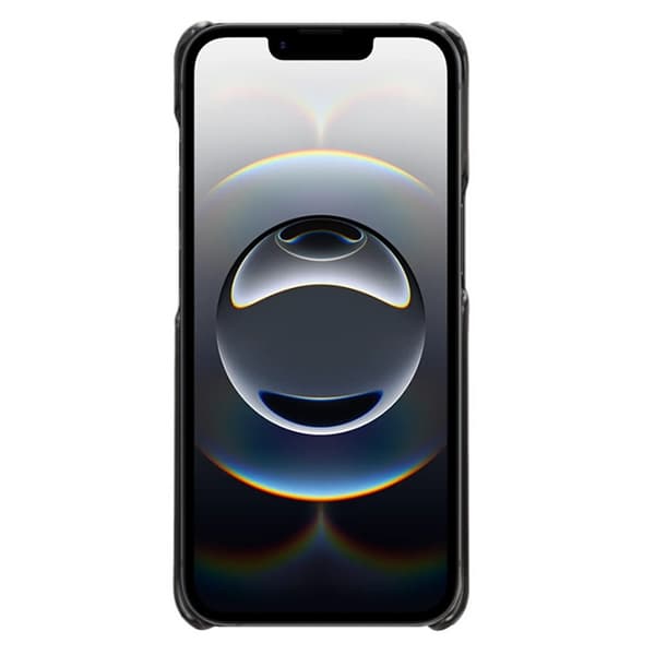 Läderskal Med Kortfack iPhone 16e Svart