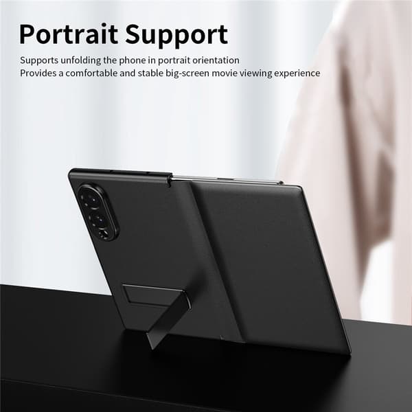 Plånboksfodral med ställ Samsung Galaxy Z Fold 8 Svart