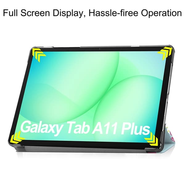 Samsung Galaxy Tab A11 Plus Fodral Tri-fold Unicorn