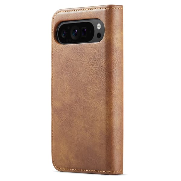 DG.MING 2-in-1 Magnet Wallet Google Pixel 10 Pro XL Cognac