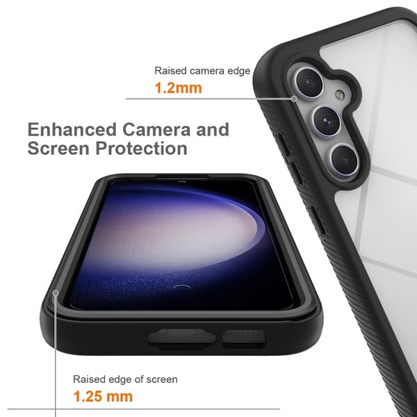 360 Full Cover Edge Case Samsung Galaxy A56 Black