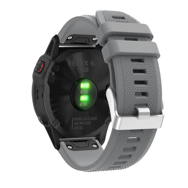 Silikonarmband Garmin Fenix 7 Grå