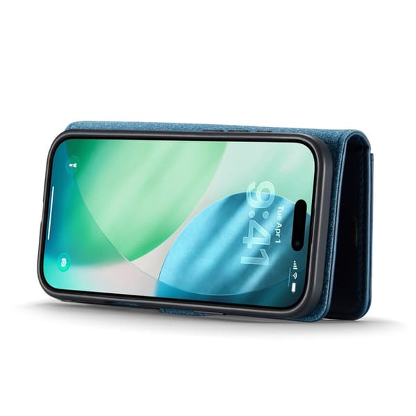 DG.MING 2-in-1 Magnet Wallet iPhone Air Blue