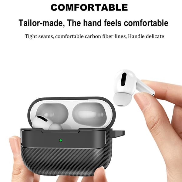Carbon Case Apple AirPods Pro 3 Black