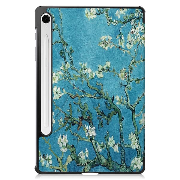 Samsung Galaxy Tab S10 Lite Fodral Tri-fold Körsbärsblommor