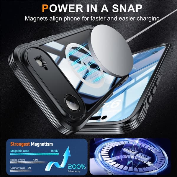 Ultra Full Protection MagSafe Case iPhone Air Black