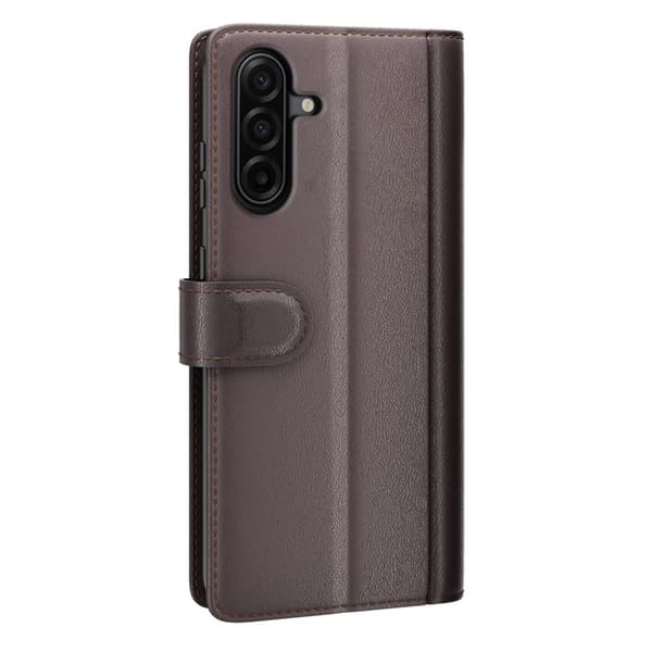 Äkta Läderfodral Samsung Galaxy A37 Brun