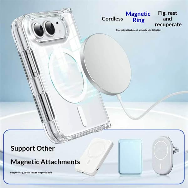 Mobilskal MagSafe till iPhone Duo Vit