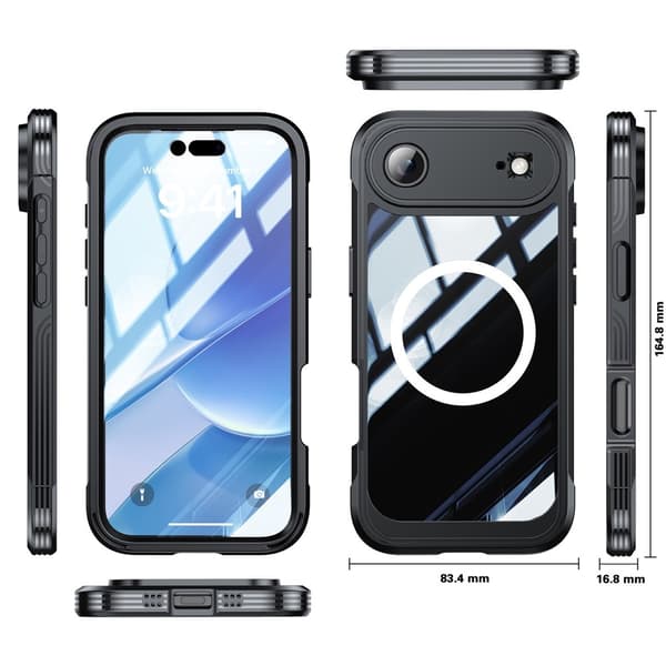 Ultra Full Protection MagSafe Case iPhone Air Black