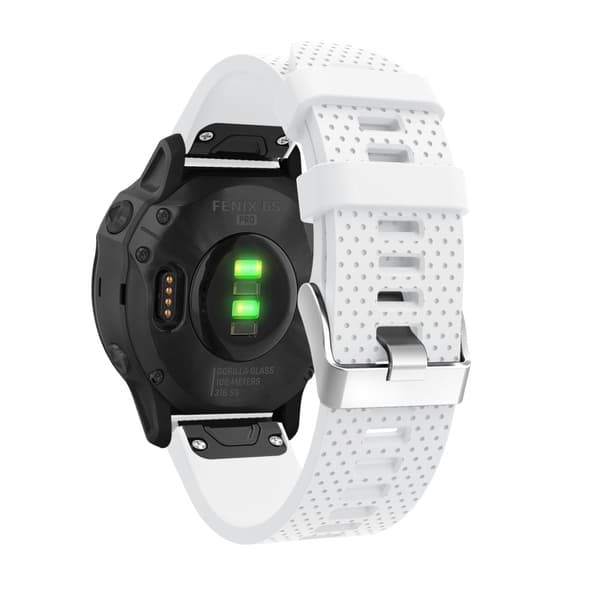 Silikonarmband Garmin Fenix 7S Pro Vit