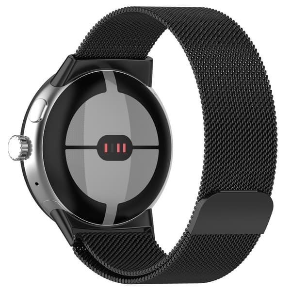 Milanese Loop Armband Google Pixel Watch 3 41mm Svart