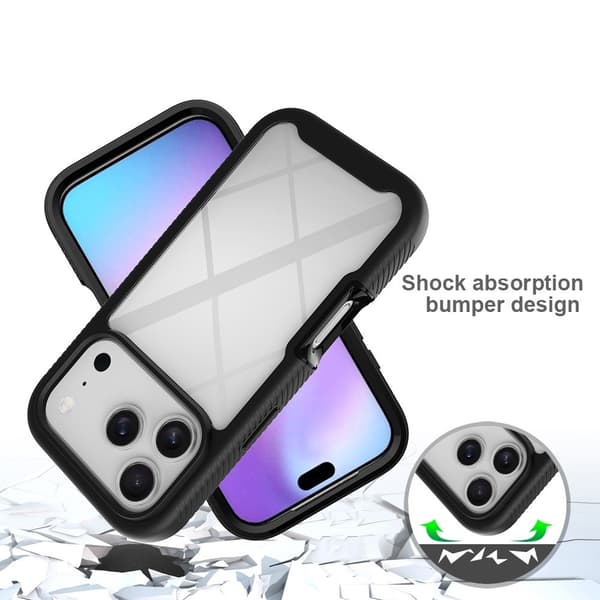 All-Round Protection Case iPhone 17 Pro Svart