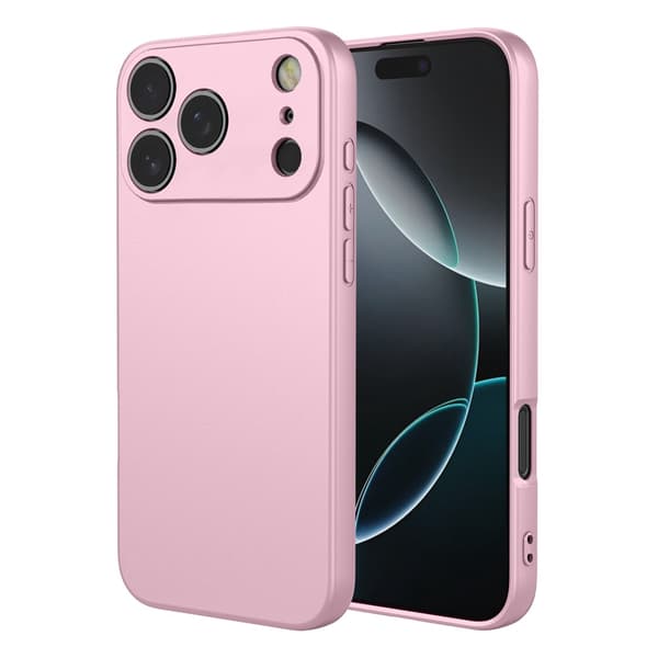 Silikonskal till iPhone 18 Pro Max Rosa