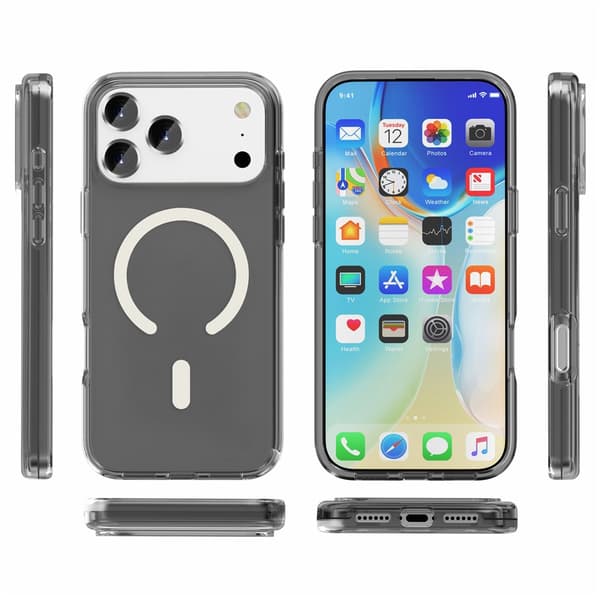 Mobilskal till iPhone 18 Pro Max MagSafe Svart